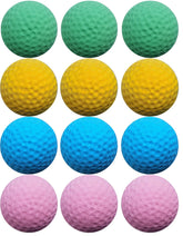 GINFH cat golf ball toy closeup showing lightweight foam for indoor play