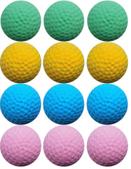 GINFH cat golf ball toy closeup showing lightweight foam for indoor play