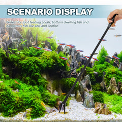 Gisafai trimming-focused tongs feature serrated tops for secure grasping and pruning tasks.