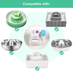 GISOFIK pump sponges replacement catching hair and debris