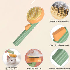 GJEASE skin massage needles reach deep into coats with minimal risk of scratching.
