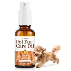 GJYC PET Pet Fur Care Oil bottle enhances detangling and silky coat