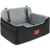 GL GLENSLAVE dog car seat booster view for better window watching on rides.