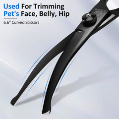 GLADOG pet comb for detangling and prep before trimming