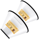 GLADOG soft dog cone collar worn on a dog to prevent licking wounds