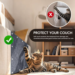 Gleedeal multi-purpose scratch protector for walls, armrests and surfaces