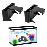 GLEFLE aquarium plant holder top hanging cups display secure plant accents for underwater decoration