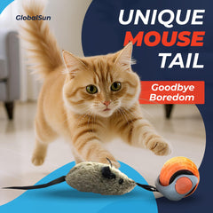 GlobalSun Speedy Tail 2.0 ball side angle highlighting smooth rolling and obstacle avoidance