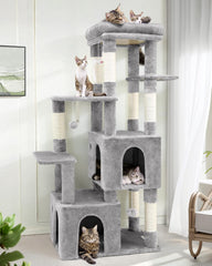 Globlazer cat tower top perch offers a spacious lookout for relaxed lounging