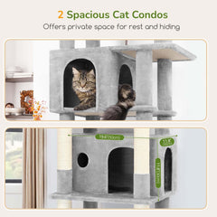 Globlazer large cat condos double-door design provides private, spacious retreats