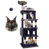 Globlazer S72 sturdy triangular structure provides stable climbing for large cats.