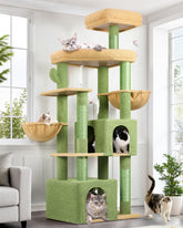 Globlazer sturdy cat tree 68-inch base for stable play and tall climbing