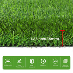 Globreen waterproof pet potty turf ready for quick cleaning.
