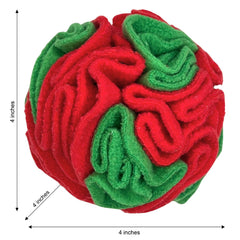 Glory To Dog Puppy Snuffle Ball toss action encourages interactive exercise and curiosity.