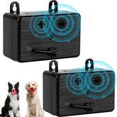 GlossyEnd 2pck anti barking device front view demonstrates compact design for discreet indoor use.