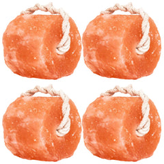 Glowyn Pink salt-block rope-pack-4 shows four durable Himalayan blocks for pasture use.
