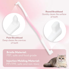 Gluckelk nano-bristles ultra-soft brush cleans gently, reducing brushing resistance.