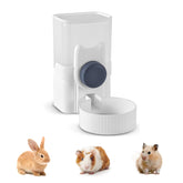 GLYVIAN rabbit water bottle 33oz no-drip spout keeps cages clean