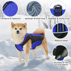 Gmayoo dog coat water-resistant outer keeps fur dry on damp mornings