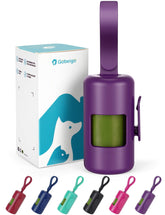 Gobeigo dog poop bag holder clip keeps waste bags ready on every walk.