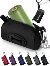 Gobeigo poop bag holder with bone opening for easy bag pull.