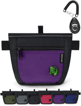 Gobeigo dog treat pouch with dual magnets for spill-free access on walks.