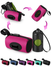 Gobeigo Easy Pull-Out Bag Holder front view highlights compact 2-in-1 design for tidy walks.