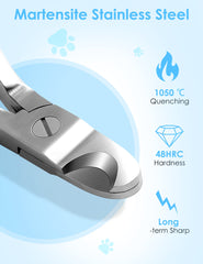 Gobeigo Heavy-duty stainless steel nail clipper for durable, long-lasting use.