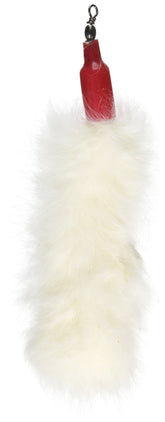 GoCat Da Bird refill with real fur close-up for hunting-inspired play.