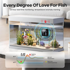 GODMISS Battery-powered thermometer runs long on a pre-installed 3V battery.