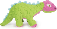 GoDog Dinos Spike Squeaky Green Small toy with squeaker for engaging play