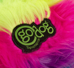 goDog Furballz diseño redondo, perfecto para rodar y buscar.