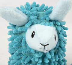 GoDog Llamas Noodle Blue Small toy with built-in squeaker for engagement