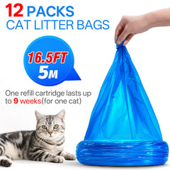 Godyoy refill bags highlight 7-layer odor-lock technology for fresher rooms.