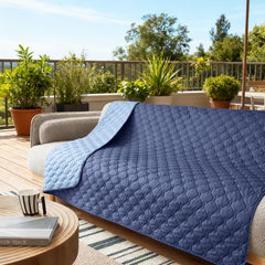 Gogobunny 82x102 inch blanket fits sofas, beds, and car seats.