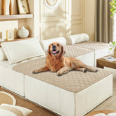 Gogobunny dog bed cover double-sided waterproof protection for 40x50 surfaces, ideal on couches.