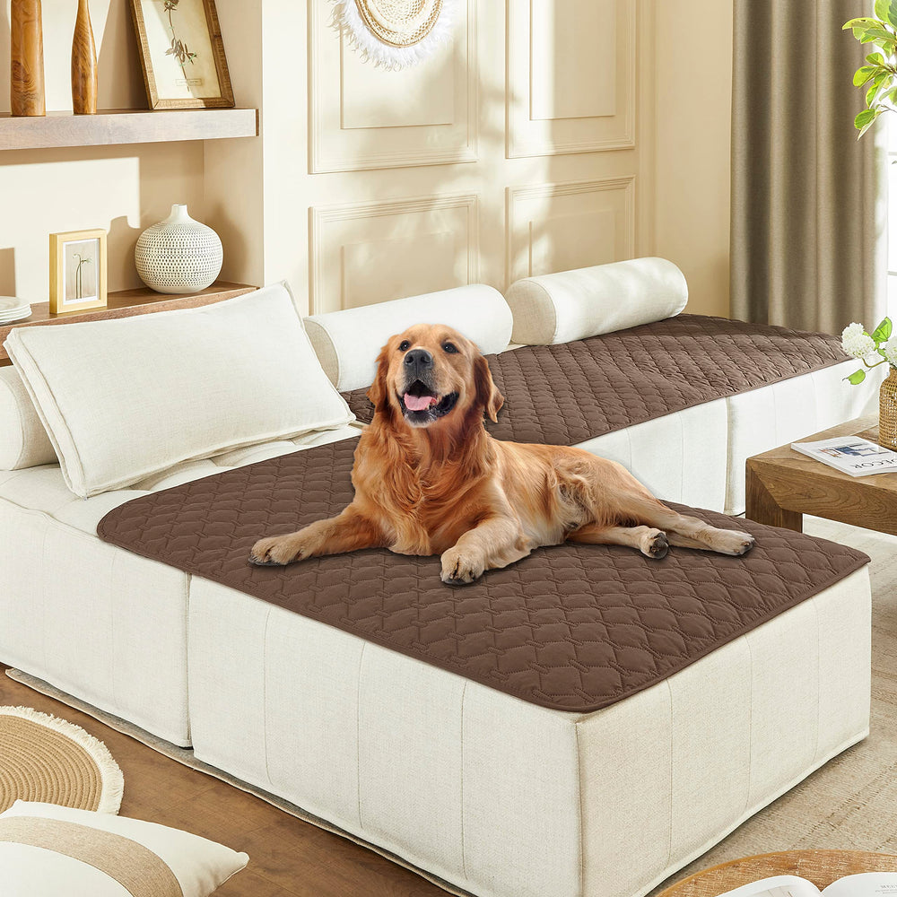 Gogobunny dog bed cover waterproof double layer protects furniture from accidents