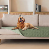 Gogobunny dog bed cover waterproof layer close-up shows double protection against spills.
