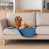 Gogobunny dog bed cover with waterproof outer layer protects furniture during play.