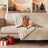 Gogobunny dog bed cover with waterproof outer layer protects furniture from spills.