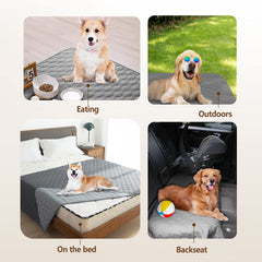 Gogobunny reversible plaid pattern adds style and function for pets.