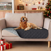 Gogobunny dog blanket outer waterproof layer protects furniture