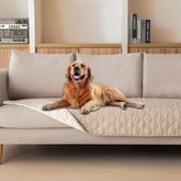 gogobunny dog blanket waterproof outer layer protects furniture from spills.