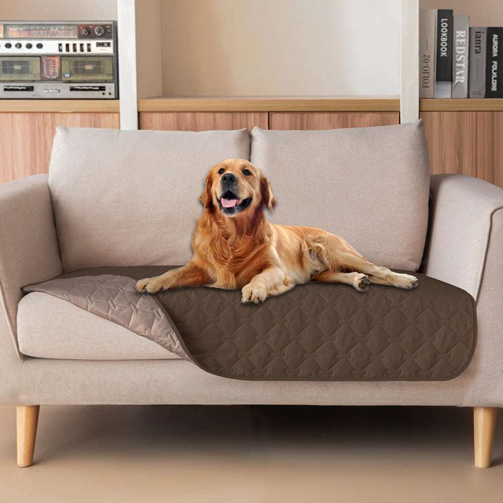 Gogobunny funda perro doble-lado impermeable, frente, protege muebles y sofá.