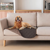 Manta gogobunny doble capa impermeable para perro, protege muebles durante juegos.