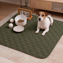 Gogobunny plaid-pattern olive blanket offers stylish, durable protection.