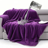 gogobunny waterproof bed blanket waterproof-layer closeup demonstrates liquid barrier.
