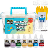GOLD LABEL PET CARE freshwater test kit cover for on-the-go aquarium checks.