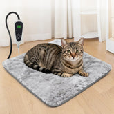 GOLOPET cat heating pad 18x18 cover delivering soft warmth for cozy cat naps
