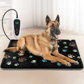 GOLOPET large dog heating pad with thermostat switch offers adjustable warmth.